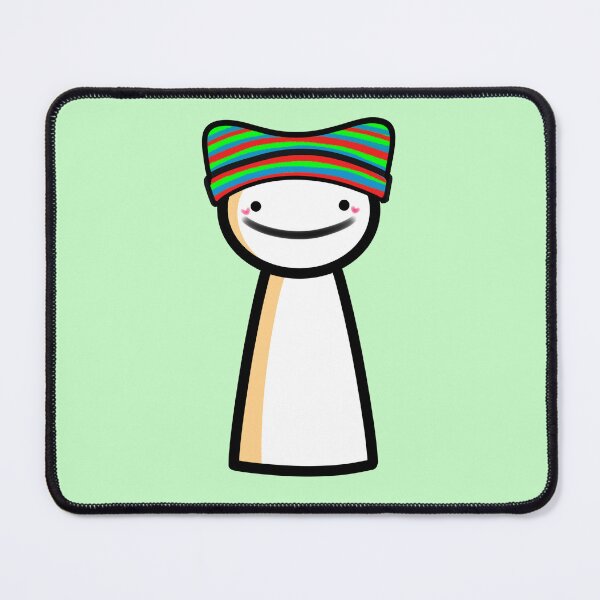 Item preview, Dream blob with a cat beanie designed and sold by Vixydraws.