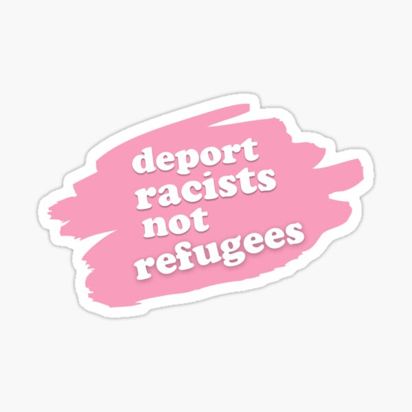 Artikel-Vorschau von deportieren Sie racists_pink splot, designt und verkauft von quinnhopp.