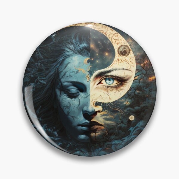Item preview, Esoteric Wall Art, Metal Wall Art, Gemini, Female, Male, Zodiacal Sign, Esoteric, Astrology, Fantasy, Mystery, Gift designed and sold by esoTeriko.