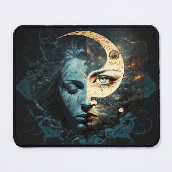 Item preview, Esoteric Wall Art, Metal Wall Art, Gemini, Female, Male, Zodiacal Sign, Esoteric, Astrology, Fantasy, Mystery, Gift designed and sold by esoTeriko.