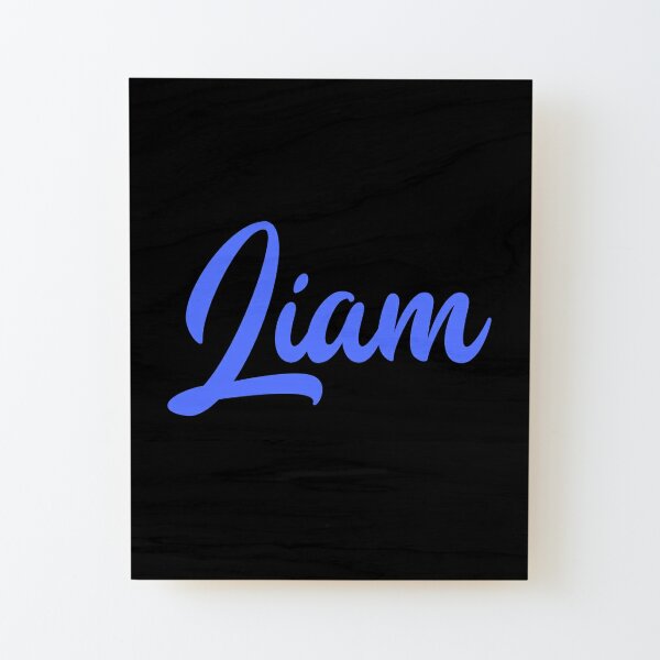 Liam Name Meaning Print, Name Print, Wall Art, Minimalist Print, Minimalist  Art, Modern Art, Modern Poster Print, Digital Download