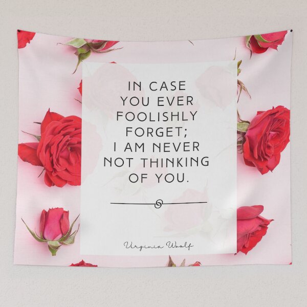 Item preview, Virginia Woolf • In Case You Foolishly Forget • Thinking Of You designed and sold by sirenlust.