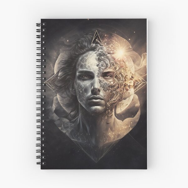 Item preview, Esoteric Wall Art, Metal Wall Art, Gemini, Male, Zodiacal Sign, Esoteric, Astrology, Fantasy, Mystery, Gift designed and sold by esoTeriko.