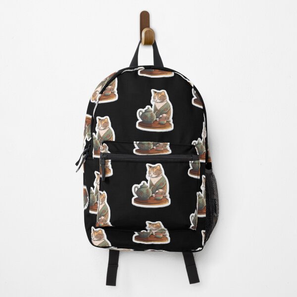 Item preview, Oriental Cat Tea Time designed and sold by AwakenedSoul.