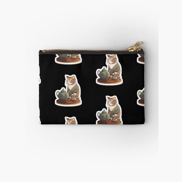 Item preview, Oriental Cat Tea Time designed and sold by AwakenedSoul.