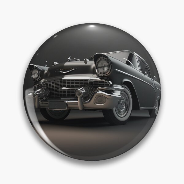 Item preview, Black classic vintage car on a clean dark background designed and sold by OwnByCats.