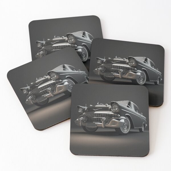 Item preview, Black classic vintage car on a clean dark background designed and sold by OwnByCats.