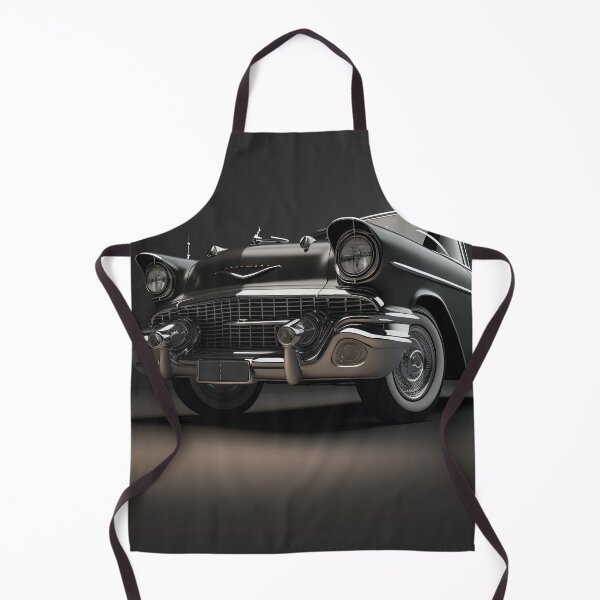 Item preview, Black classic vintage car on a clean dark background designed and sold by OwnByCats.
