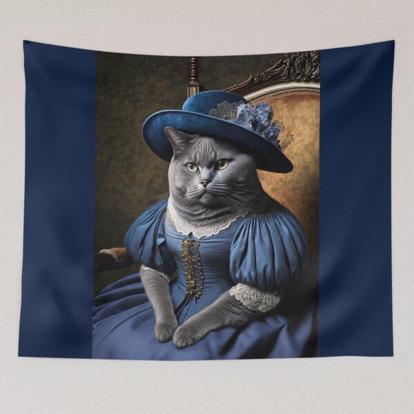 Item preview, British shorthair cat, Cats Aristocrats series designed and sold by WaveDance.
