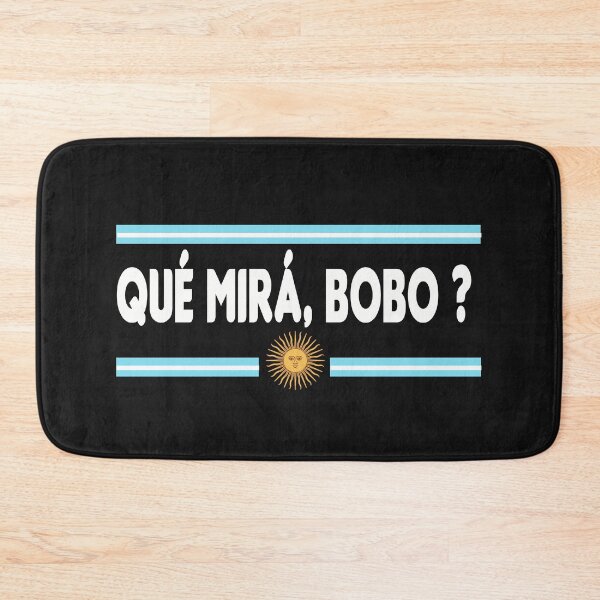 Item preview, Qué Mirás Bobo, Andá Pa' Allá shirt Funny Argentina Sarcastic Speech designed and sold by ZANNIX.