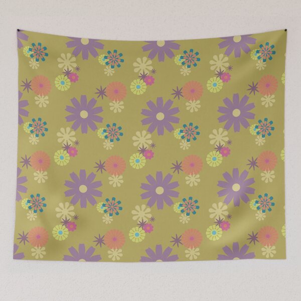 Item preview, Flower Power Early Aughts Groovy Print designed and sold by smith-jeniffer.