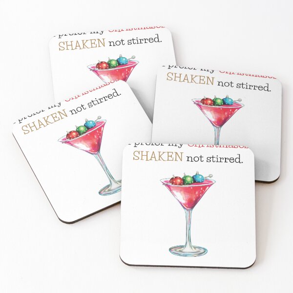 Item preview, I Prefer My Christmases Shaken Not Stirred designed and sold by Tracy Ayers.