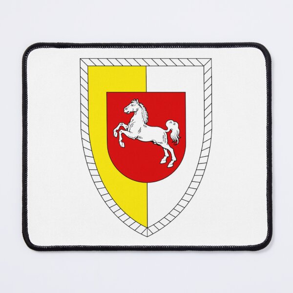 Item preview, Coat of Arms of the 1st (GE) Armoured Divison designed and sold by HeraldryCabinet.