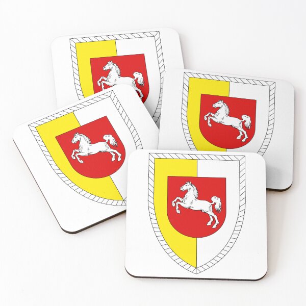 Item preview, Coat of Arms of the 1st (GE) Armoured Divison designed and sold by HeraldryCabinet.