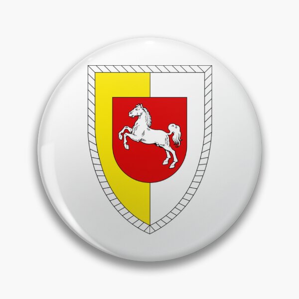 Item preview, Coat of Arms of the 1st (GE) Armoured Divison designed and sold by HeraldryCabinet.
