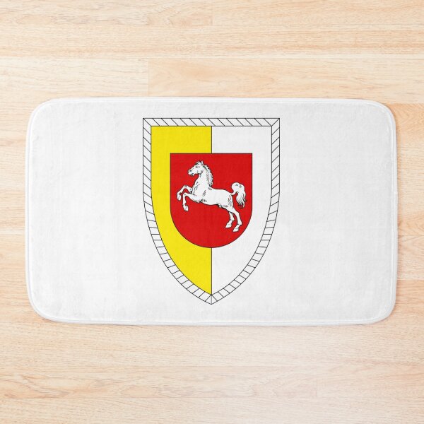 Item preview, Coat of Arms of the 1st (GE) Armoured Divison designed and sold by HeraldryCabinet.