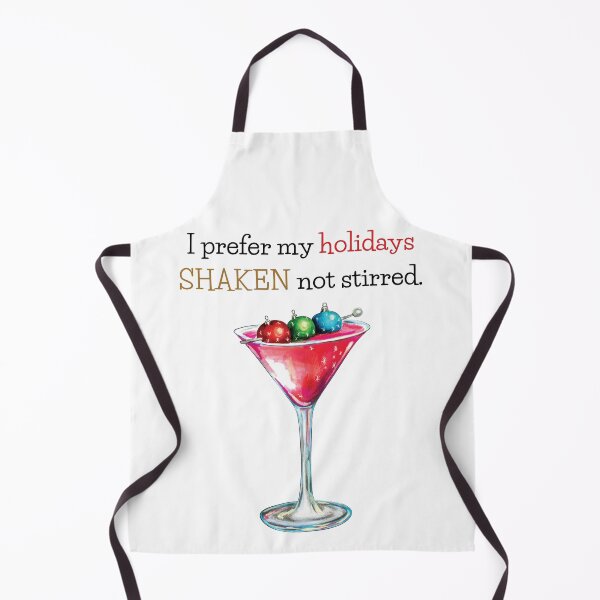 Item preview, I Prefer My Holidays Shaken Not Stirred designed and sold by Tracy Ayers.