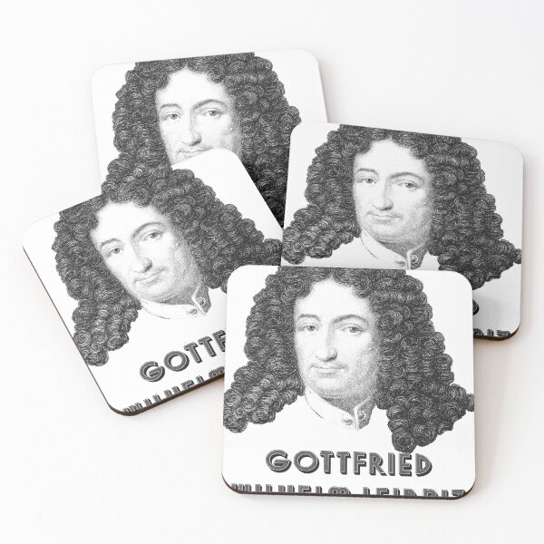 Item preview, Philosophy with Gottfried Wilhelm Leibniz designed and sold by JamesinShirts.