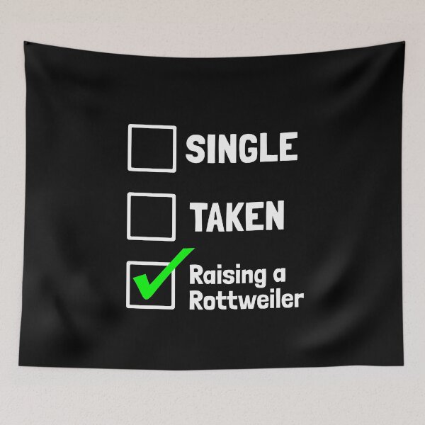 Item preview, Single Taken Raising a Rottweiler Puppy Dog Gift  designed and sold by Guarddogdrive.