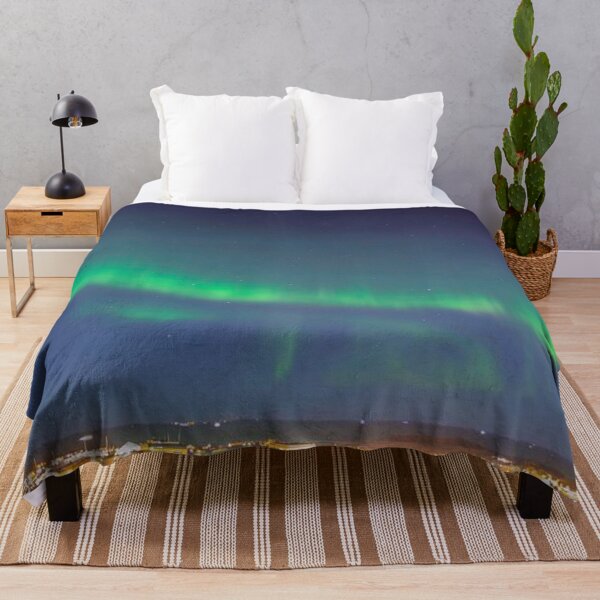 Item preview, Beautiful northern lights on the sky designed and sold by Durgaa D.