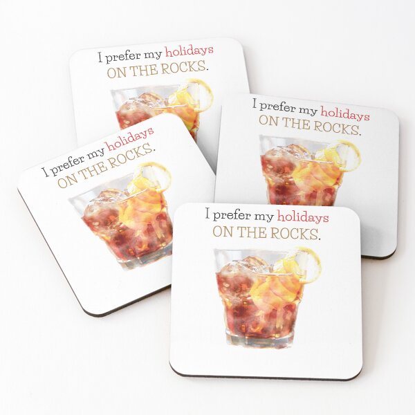Item preview, I Prefer My Holidays On The Rocks designed and sold by Tracy Ayers.