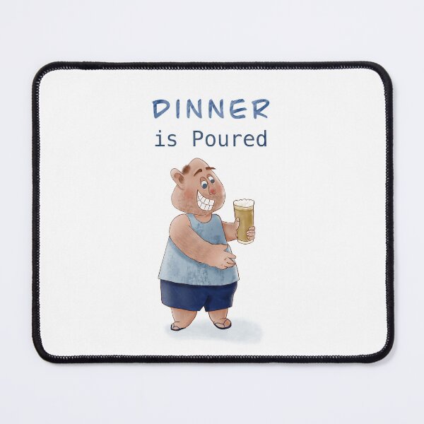 Item preview, Dinner is Poured Beer designed and sold by JulieSR.