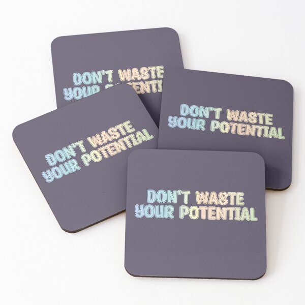 Item preview, don't waste your potential designed and sold by retro10.