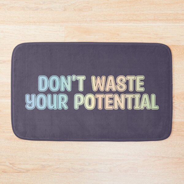 Item preview, don't waste your potential designed and sold by retro10.