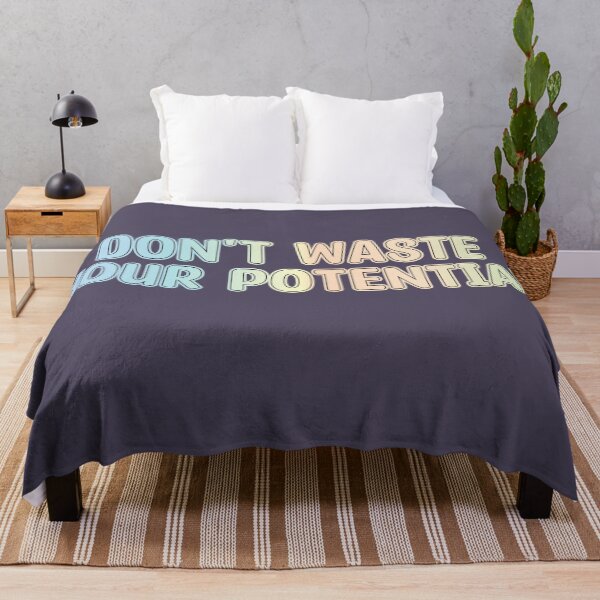 Item preview, don't waste your potential designed and sold by retro10.