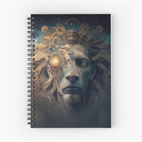 Item preview, Esoteric Wall Art, Metal Wall Art, Leo, Female, Male, Zodiacal Sign, Esoteric, Astrology, Fantasy, Mystery, Gift designed and sold by esoTeriko.