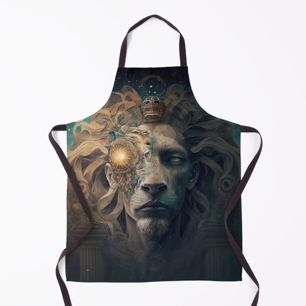 Item preview, Esoteric Wall Art, Metal Wall Art, Leo, Female, Male, Zodiacal Sign, Esoteric, Astrology, Fantasy, Mystery, Gift designed and sold by esoTeriko.