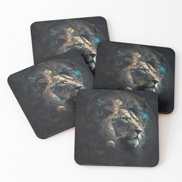 Item preview, Esoteric Wall Art, Metal Wall Art, Leo, Female, Male, Zodiacal Sign, Esoteric, Astrology, Fantasy, Mystery, Gift designed and sold by esoTeriko.