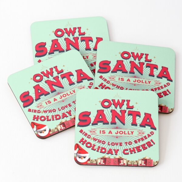 Item preview, Owl Santa Is A Jolly Bird! designed and sold by India2022.