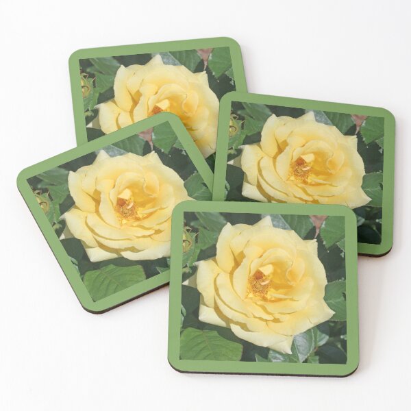 Item preview, Yellow Rose on Dark Green designed and sold by STHogan.