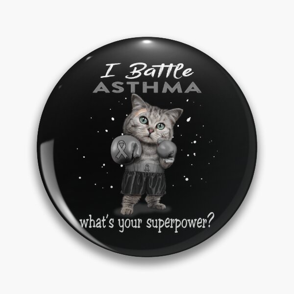 Item preview, Asthma Warrior - I Battle Asthma What Is Your Superpower? designed and sold by Jennpak.