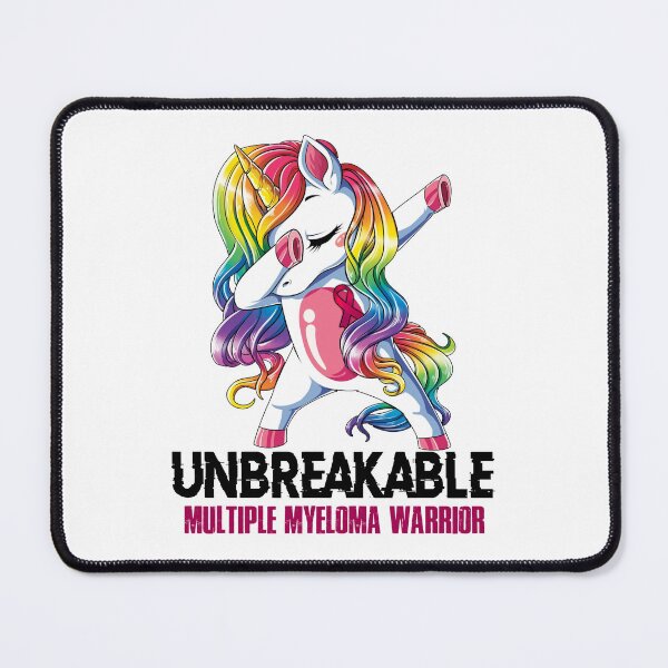 Item preview, Multiple Myeloma Awareness - Unicorn Multiple Myeloma Warrior Ribbon UNBREAKABLE designed and sold by Fernandezf.