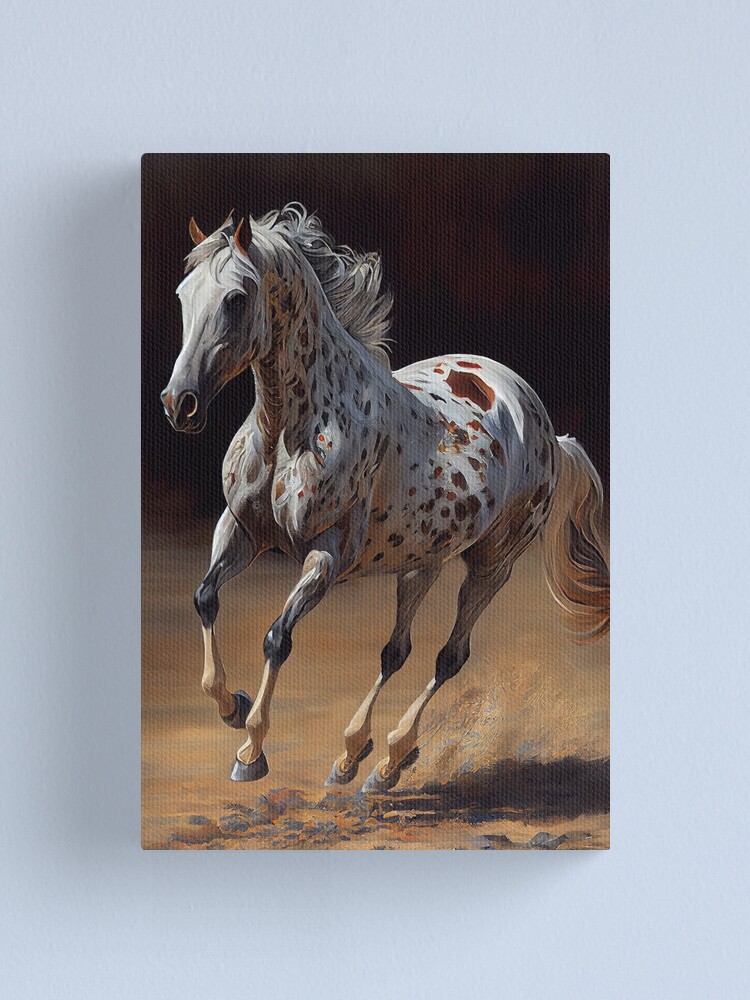 Appaloosa Decor horse art outlet print on canvas or paper of 'Bodacious'