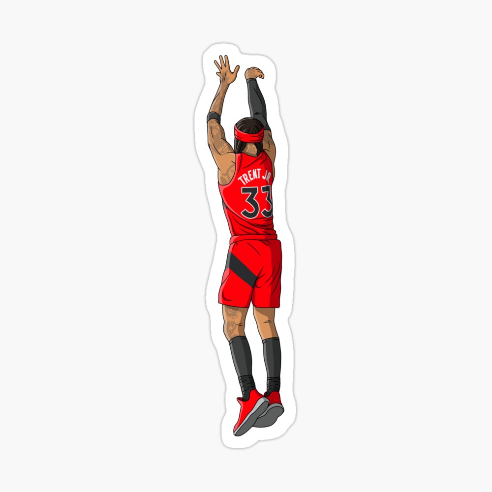 Gary Trent Jr 33 Toronto Raptors basketball player glitch poster shirt,  hoodie, sweater, long sleeve and tank top