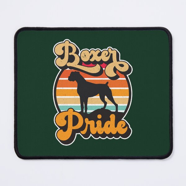 Item preview, Boxer Pride Retro Sunset Dog Silhouette Pet Design designed and sold by CRHPOD20.