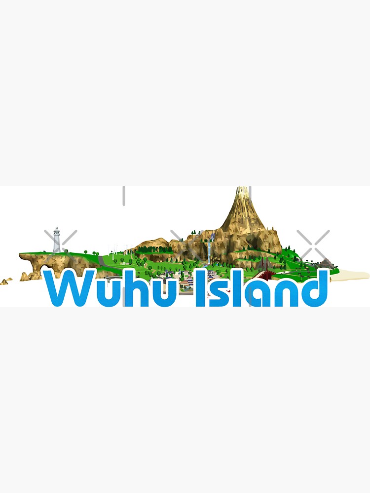 Wii Sports Resort Island Sticker for Sale by seppemussels