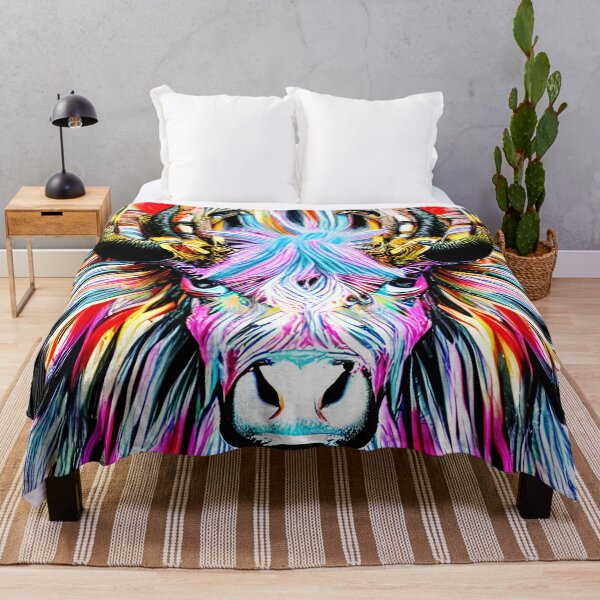 Item preview, Camargue Bull abstract painting designed and sold by Astralia.