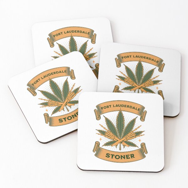 Item preview, Fort Lauderdale Stoner - Lauderdale Beach - Christmas Gift Idea For Florida Stoners designed and sold by AlanPhotoArt.