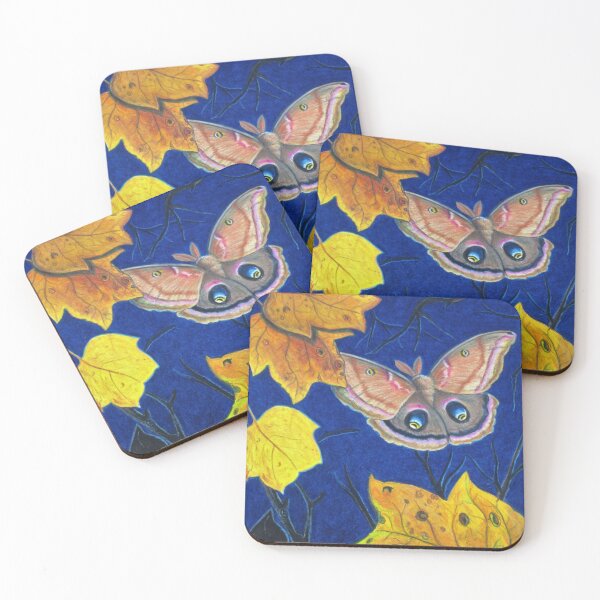Item preview, Autumn Polyphemus Moth designed and sold by Jedro.