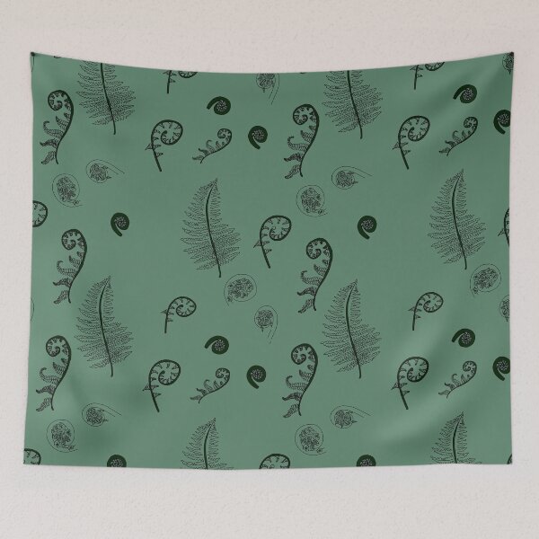 Item preview, Fiddleheads y helechos designed and sold by Hotei.