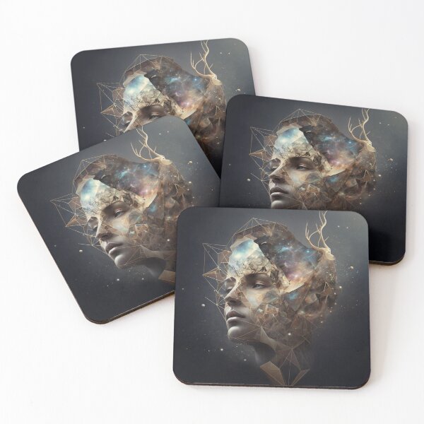 Item preview, Esoteric Wall Art, Metal Wall Art, Sagittarius, Female, Zodiacal Sign, Esoteric, Astrology, Fantasy, Mystery, Gift designed and sold by esoTeriko.