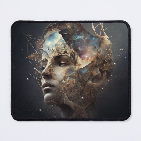 Item preview, Esoteric Wall Art, Metal Wall Art, Sagittarius, Female, Zodiacal Sign, Esoteric, Astrology, Fantasy, Mystery, Gift designed and sold by esoTeriko.