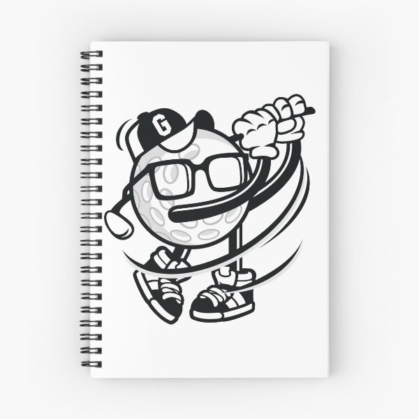 Item preview, Golf Swing Cartoon Character  designed and sold by ThatMerchStore.