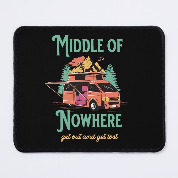 Item preview, Middle of Nowhere - Outdoors Camper designed and sold by DKJY-Designs.