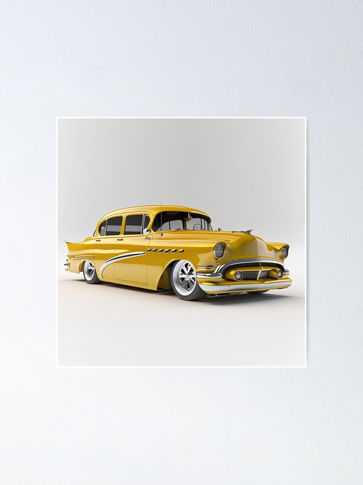 poster coches clasicos (classic cars) 68x45 - Compra venta en todocoleccion