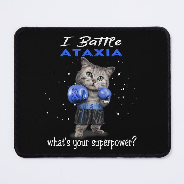 Item preview, Ataxia Warrior - I Battle Ataxia What Is Your Superpower? designed and sold by Jennpak.